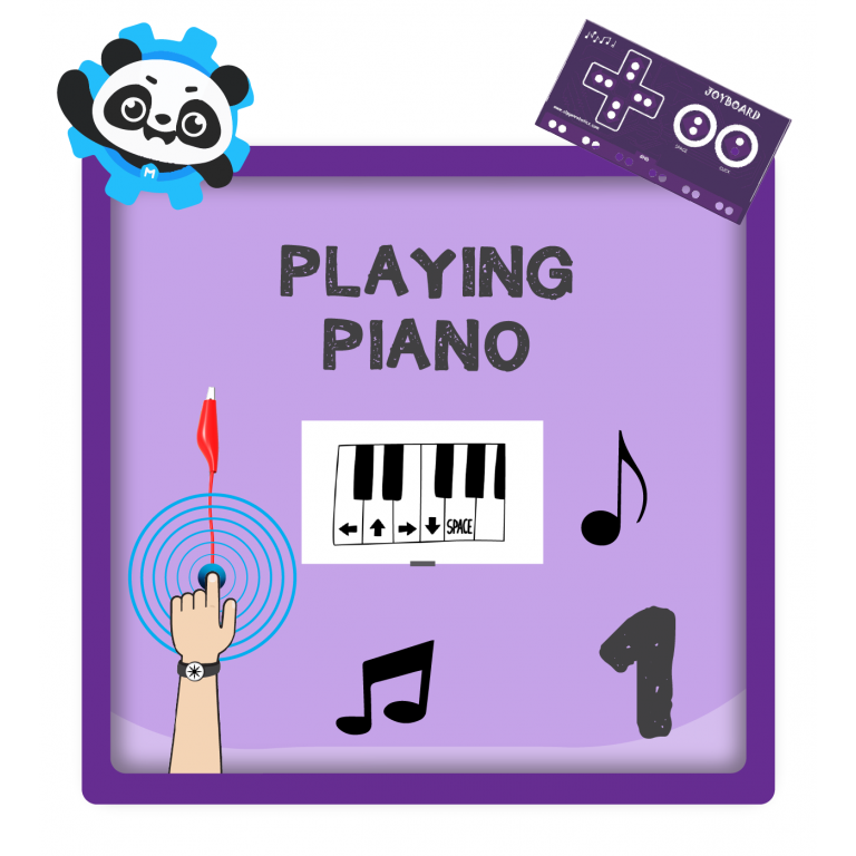 JoyBoard Proje1: Oyun Hamurları ile Piyano Çalma