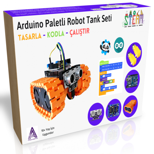 DIY Arduino Tank Robot Full Set
