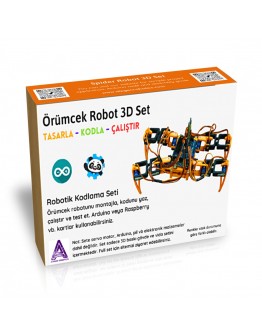 Örümcek Robot 3D Seti