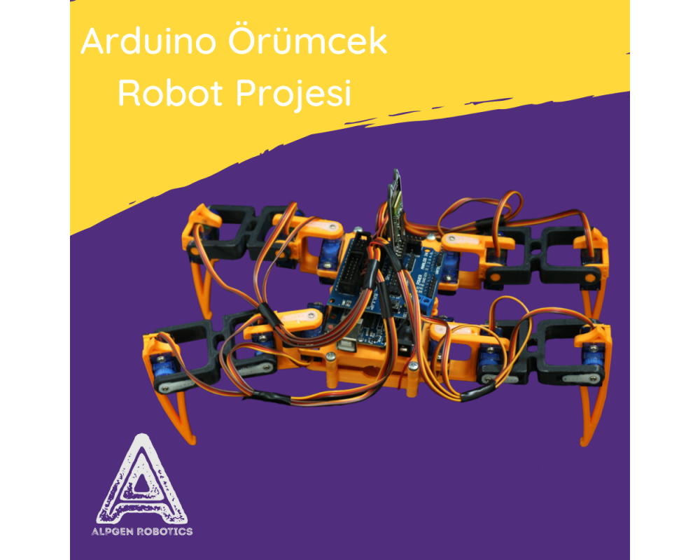 Arduino Örümcek Robot Yapımı