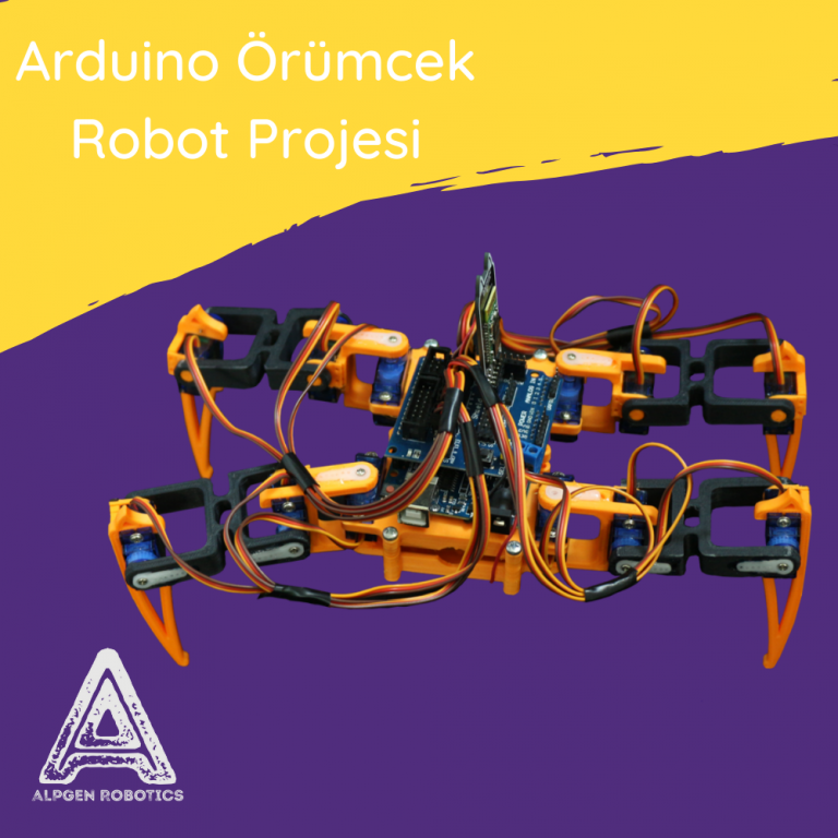 Arduino Örümcek Robot Yapımı