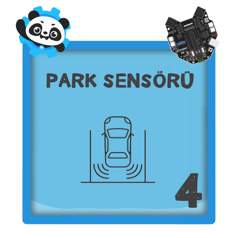 Catduino Proje 4: Park Sensörü Uygulaması Kodlaması