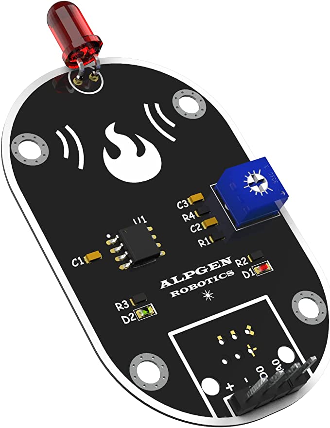 arduino IR ateş sensör modülü