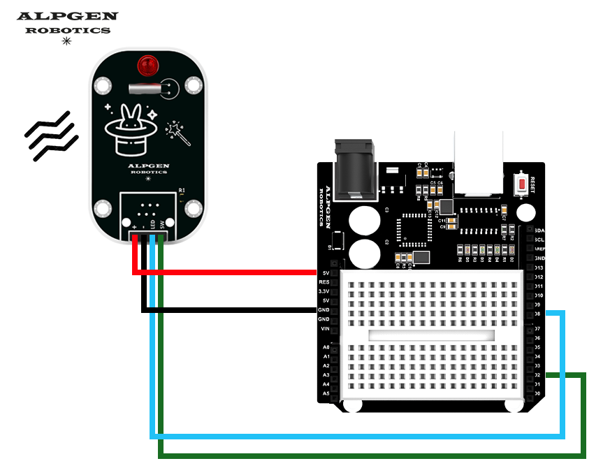arduino mercury sensor circuit and sample code