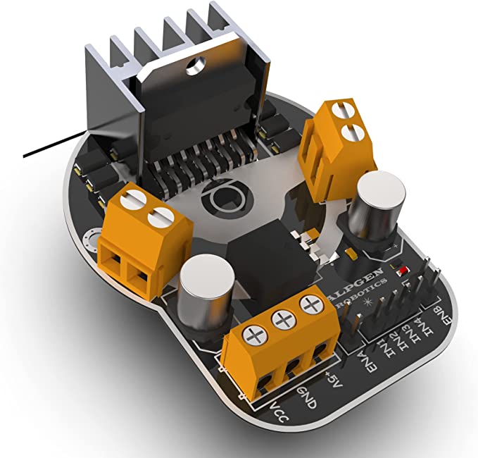 arduino l298n motor sürücü modülü